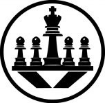 chess-minimalist-and-flat-logo-illustration-vector